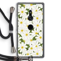 Summer Daisies: Sony Xperia XZ2 Transparant Hoesje met koord