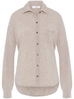 Tricot-overhemd Van Peter Hahn beige