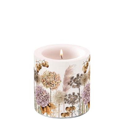 Ambiente Kaars klein Dried flowers