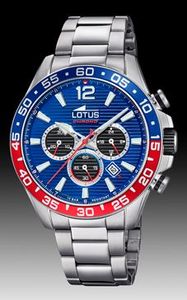 Horlogeband Lotus 18696-1 / 18696 Staal 22mm