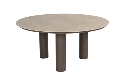 4 Seasons Arizona ronde tuintafel Ø160 cm. - zand/terre