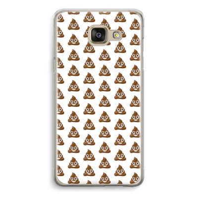 Poop emoji: Samsung Galaxy A5 (2016) Transparant Hoesje