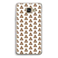 Poop emoji: Samsung Galaxy A5 (2016) Transparant Hoesje