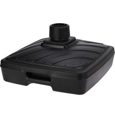 Parasolvoet Square - vierkant - antraciet grijs - D55 cm - 40 liter - kunststof - vulbaar