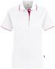 Hakro 203 Women's polo shirt Casual - White/Red - L