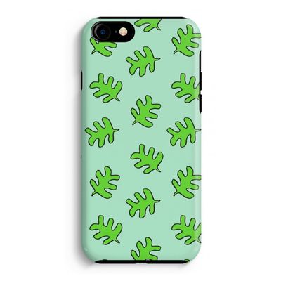 Groene blaadjes: iPhone 7 Tough Case