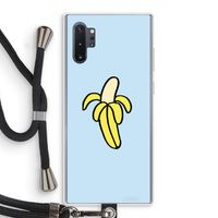 Banana: Samsung Galaxy Note 10 Plus Transparant Hoesje met koord