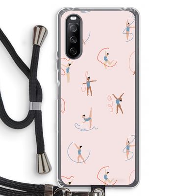 Dancing #3: Sony Sony Xperia 10 III Transparant Hoesje met koord