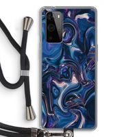 Mirrored Mirage: OnePlus 9 Pro Transparant Hoesje met koord