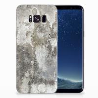 Samsung Galaxy S8 Plus | TPU | Siliconen hoesje | Beton Print
