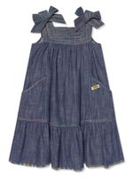 ZIMMERMANN Kids robe Alight en jean - Bleu