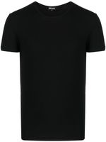 Zegna t-shirt en coton stretch à manches courtes - Noir - thumbnail