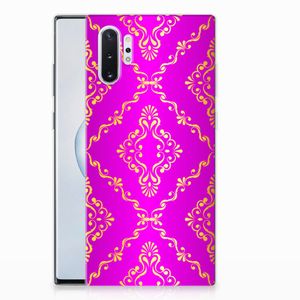 Siliconen Hoesje Samsung Galaxy Note 10 Plus Barok Roze