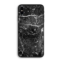 Zwart marmer: iPhone XS Biologisch afbreekbaar hoesje