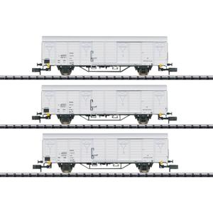 MiniTrix 15316 N set goederenwagens koeltrein van de DR Ibblps