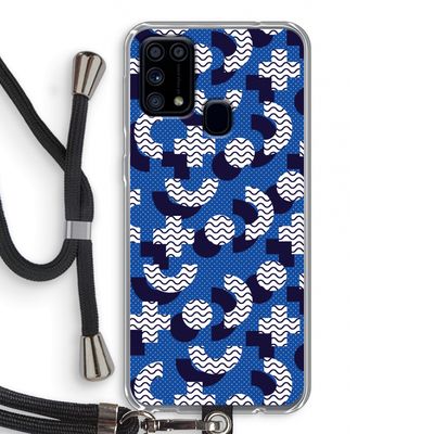 8-bit N°5: Samsung Galaxy M31 Transparant Hoesje met koord