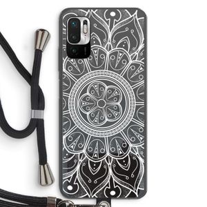 Roses Are Red: Xiaomi Redmi Note 10 5G Transparant Hoesje met koord