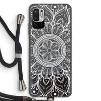 Roses Are Red: Xiaomi Redmi Note 10 5G Transparant Hoesje met koord