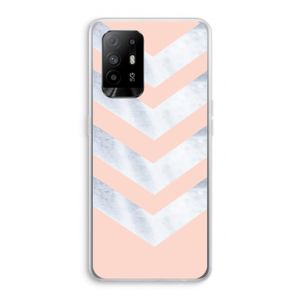 Marmeren pijlen: Oppo A94 5G Transparant Hoesje