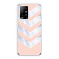 Marmeren pijlen: Oppo A94 5G Transparant Hoesje