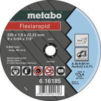 Metabo Flexiarapid 616185000 Doorslijpschijf recht 230 mm 25 stuk(s) Metaal Metabo Flexiarapid 616185000 Doorslijpschijf recht 230 mm 25 stuk(s) Metaal