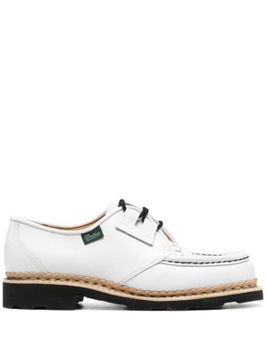 Patou x Paraboot chaussures en cuir à lacets - Blanc