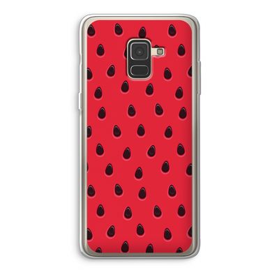 Watermelon: Samsung Galaxy A8 (2018) Transparant Hoesje