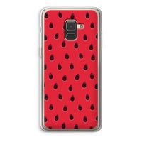 Watermelon: Samsung Galaxy A8 (2018) Transparant Hoesje