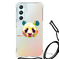 Samsung Galaxy S23 FE Stevig Bumper Hoesje Panda Color - thumbnail
