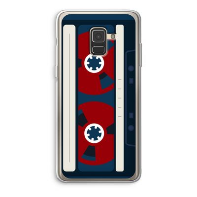 Here's your tape: Samsung Galaxy A8 (2018) Transparant Hoesje