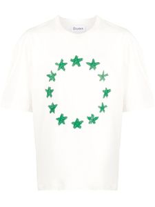 Etudes t-shirt imprimé en coton biologique - Tons neutres