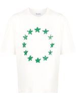 Etudes t-shirt imprimé en coton biologique - Tons neutres