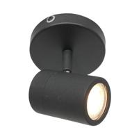 Steinhauer Badkamer spotUpround LED zwart - 2486ZW