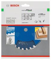 Bosch Accessoires Cirkelzaagblad expert for Wood 130x20x2.4/1.6x24 T - 2608644006