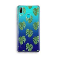 Monstera leaves: Huawei P Smart (2019) Transparant Hoesje