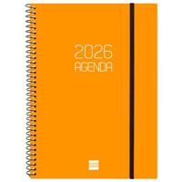 Agenda Finocam Oranje A5 15,5 x 21,2 cm