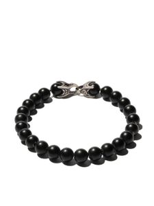 David Yurman bracelet en argent sterling Spiritual Beads serti d'onyx - Noir