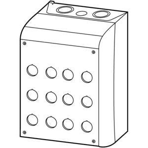 Eaton M22-I12 Opbouwbehuizing (l x b x h) 125 x 160 x 240 mm 1 stuk(s)