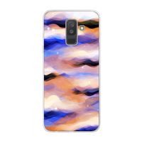 Donkere Wolken: Samsung Galaxy A6 Plus (2018) Transparant Hoesje