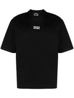 DSQUARED2 t-shirt en coton à logo imprimé - Noir