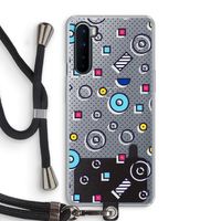 8-bit N°9: OnePlus Nord Transparant Hoesje met koord