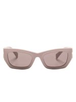 Miu Miu Eyewear Runway rectangle-frame sunglasses - Rose