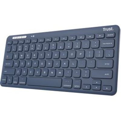 Trust Lyra Draadloos Multi-Connect Toetsenbord Blauw