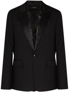 AMIRI blazer en laine à simple boutonnage - Noir