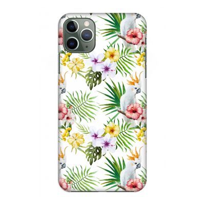 Gele kuif: Volledig geprint iPhone 11 Pro Max Hoesje