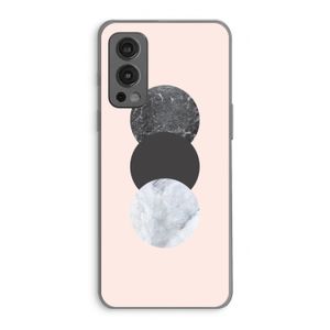 Marmeren cirkels: OnePlus Nord 2 5G Transparant Hoesje