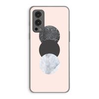 Marmeren cirkels: OnePlus Nord 2 5G Transparant Hoesje