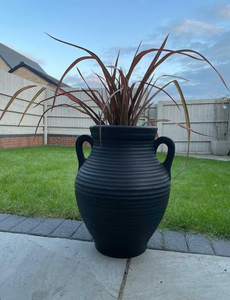 Atheens zwarte 35L plantenbak - Prestige