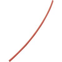 TRU COMPONENTS 1571485 Krimpkous zonder lijm Rood 12 mm 4 mm Krimpverhouding:3:1 per meter