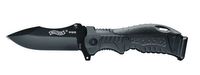 Walther P99 Knife 5.0749 Outdoormes Met holster, Met goede grip Zwart